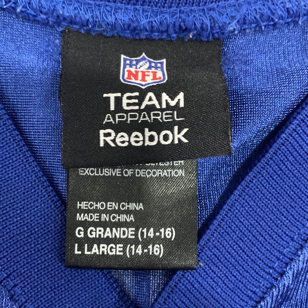 Peyton Manning Colts Reebok Jersey - Picture 6 of 8